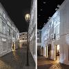 Interwar gallery - The Street - Changing projections on the facades